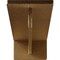Ekena Millwork Heaton Hidden Support Steel Bracket w/ 12" Support Depth, Hammered Gold 3"W x 16"D x 2"H BKTM03X16X02HEHGO - alternate 9